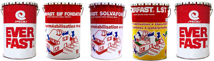 Bitumineux, fondation, protection, isolation